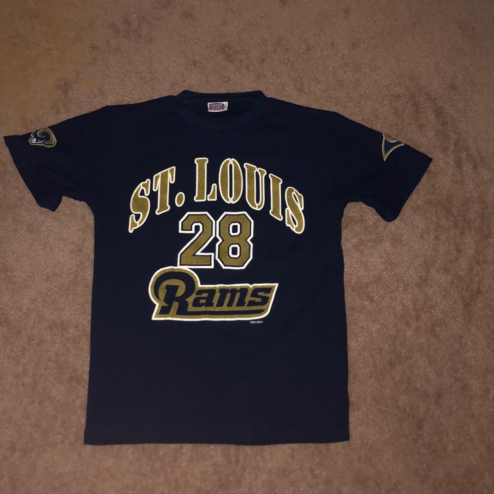 st. louis rams marshall faulk shirt